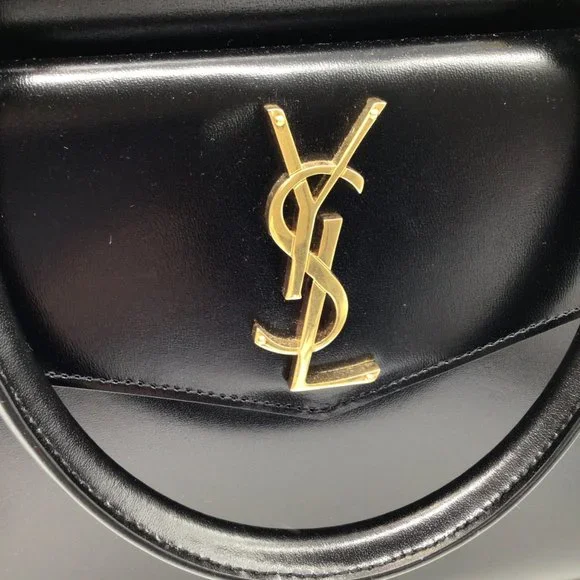 SAINT LAURENT BLACK LEATHER MEDIUM UPTOWN HANDBAG - Picture 5 of 9